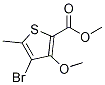 Methyl4-bromo-3-methoxy-5-methylthiophene-2-carboxylate Structure,123342-03-0Structure