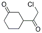 Cyclohexanone, 3-(chloroacetyl)-(9ci) Structure,123364-13-6Structure