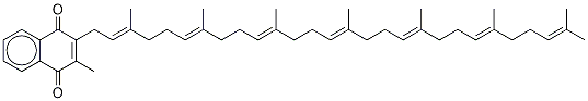 Menaquinone 7-d7 Structure,1233937-31-9Structure