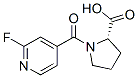 N-(2-fluoropyridine-4-carbonyl)-l-proline Structure,123412-43-1Structure