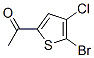 1-(5-Bromo-4-chloro-2-thienyl)ethanone Structure,123418-66-6Structure