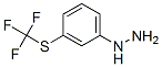 3-Trifluoromethylthio-phenyl-hydrazine Structure,123418-93-9Structure