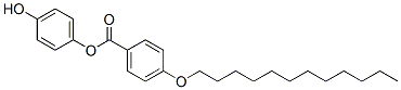 4-Hydroxyphenyl 4-(dodecyloxy)benzoate Structure,123436-82-8Structure