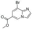 8-Bromo-imidazo[1,2-a]pyridine-6-carboxylic acid methyl ester Structure,1234616-08-0Structure