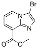 Methyl3-bromoimidazo[1,2-a]pyridine-8-carboxylate Structure,1234616-47-7Structure