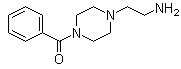 1-Benzoyl-4-(2-aminoethyl)piperazine Structure,123469-39-6Structure