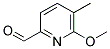 2-Pyridinecarboxaldehyde, 6-methoxy-5-methyl-(9ci) Structure,123506-65-0Structure