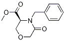 Methyl (s)-4-benzyl-5-oxomorpholine-3-carboxylate Structure,1235181-00-6Structure