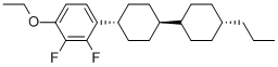 4-(Trans,trans-4-propylbicyclohexane)-2,3-difluoroethoxybenzene Structure,123560-48-5Structure