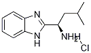 (R)-1-(1h-benzimidazol-2-yl)-3-methylbutylamine hydrochloride Structure,1235643-62-5Structure