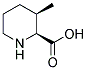 (+/-)-Cis-3-methyl-2-piperidinecarboxylic acid Structure,123719-65-3Structure