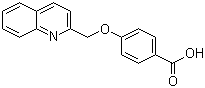 4-(喹啉-2-甲基氧基)苯甲酸結構式_123724-16-3結構式