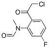 Formamide, n-[2-(chloroacetyl)-5-fluorophenyl]-n-methyl-(9ci) Structure,123732-69-4Structure