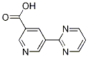 5-(Pyrimidin-2-yl)pyridine-3-carboxylic acid Structure,1237518-66-9Structure