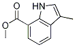 Methyl 3-methyl-1h-indole-7-carboxylate Structure,1238214-62-4Structure