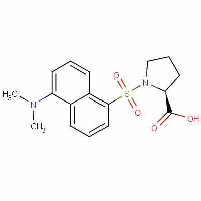 Dansyl-l-proline Structure,1239-94-7Structure