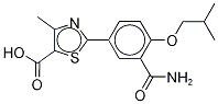 2-[3-(Aminocarbonyl)-4-(2-methylpropoxy)phenyl]-4-methyl-5-thiazolecarboxylic acid Structure,1239233-86-3Structure