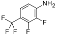 2.3-Difluoro-4-trifluoromethoxyaniline Structure,123950-46-9Structure