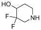 3,3-Difluoropiperidin-4-ol Structure,1239596-54-3Structure