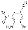 4-Amino-3-bromo-5-nitrobenzonitrile Structure,1239720-33-2Structure