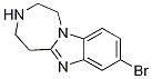 8-Bromo-2,3,4,5-tetrahydro-1h-benzo[4,5]imidazo[1,2-d][1,4]diazepine Structure,1239879-65-2Structure