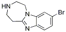 9-Bromo-2,3,4,5-tetrahydro-1h-benzo[4,5]imidazo[1,2-d][1,4]diazepine Structure,1239879-72-1Structure