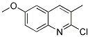 2-Chloro-6-methoxy-3-methylquinoline Structure,123990-76-1Structure