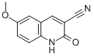 6-Methoxy-2-oxo-1,2-dihydro-quinoline-3-carbonitrile Structure,123990-79-4Structure