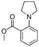 2-Pyrrolidin-1-yl-benzoic acid methyl ester Structure,124005-05-6Structure