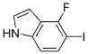 1H-indole, 4-fluoro-5-iodo-Structure,1240113-40-9Structure 1H-indole, 4-fluoro-5-iodo- Structure,1240113-40-9Structure