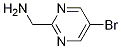 (5-Bromopyrimidin-2-yl)methanamine Structure,1240783-02-1Structure