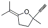 Furan, 2-ethynyltetrahydro-2-methyl-5-(1-methylethylidene)-(9ci) Structure,124099-75-8Structure