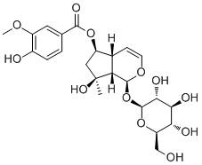 6-O-vanilloylajugol Structure,124168-04-3Structure