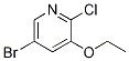 5-Bromo-2-chloro-3-ethoxypyridine Structure,1241752-29-3Structure