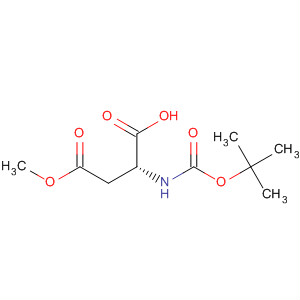 D-Aspartic acid, N-[(1,1-dimethylethoxy)carbonyl]-, 4-methyl ester Structure,124184-67-4Structure