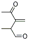 Pentanal, 2-methyl-3-methylene-4-oxo-(9ci) Structure,124186-14-7Structure