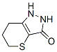 Thiopyrano[3,2-c]pyrazol-3(5h)-one, 1,2,6,7-tetrahydro- Structure,124187-74-2Structure