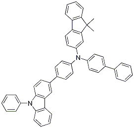 N-[1,1’-diphenyl]-4-yl-9,9-dimethyl-n-[4-(9-phenyl-9h-carbazol-3-yl)phenyl]-9h-fluoren-2-amine Structure,1242056-42-3Structure