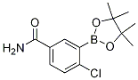 4-Chloro-3-(4,4,5,5-tetramethyl-1,3,2-dioxaborolan-2-yl)benzamide Structure,1242422-55-4Structure