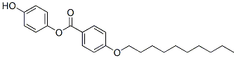 4-Hydroxyphenyl 4-(decyloxy)benzoate Structure,124249-85-0Structure