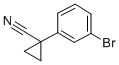 1-(3-Bromo-phenyl)-cyclopropanecarbonitrile Structure,124276-83-1Structure