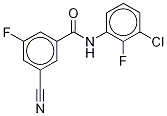 N-(3-chloro-2-fluorophenyl)-3-cyano-5-fluorobenzamide Structure,1243310-20-4Structure