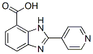 2-Pyridin-4-yl-3H-benzoimidazole-4-carboxylic acid Structure,124340-93-8Structure