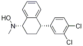 N-hydroxy sertraline Structure,124345-07-9Structure