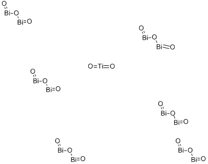 Bismuth titanium oxide Structure,12441-73-5Structure