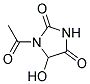 (9ci)-1-乙?；?5-羥基-2,4-咪唑啉二酮結(jié)構(gòu)式_124443-50-1結(jié)構(gòu)式