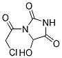 2,4-Imidazolidinedione, 1-(chloroacetyl)-5-hydroxy-(9ci) Structure,124443-51-2Structure