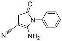 2-Amino-5-oxo-1-phenyl-4,5-dihydro-1H-pyrrole-3-carbonitrile Structure,124476-77-3Structure