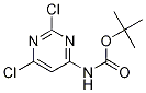 Tert-butyl 2,6-dichloropyrimidin-4-ylcarbamate Structure,1244949-72-1Structure