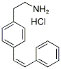 2-(4-苯乙烯基苯基)-乙胺鹽酸鹽結構式_124499-27-0結構式